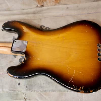 Fender Precision Bass 1957 - Sunburst image 15