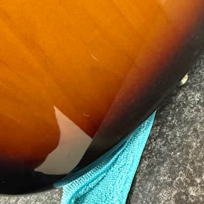 Fender Pawn Shop Bass VI, Sunburst image 4