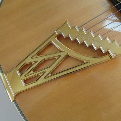 2000 D'Angelico NYL-2 Vestax 17" Archtop Natural H. Shiino Signed Label NEAR MINT! image 12
