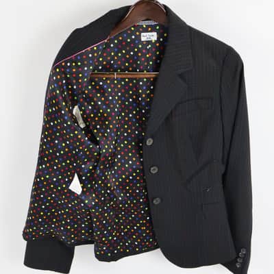 Black Suit w/ Rainbow Pinstripes Owned by Sheila E. image 5