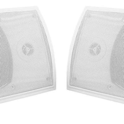 Pair Rockville HP5S 5.25" Outdoor/Indoor Home Theater Speakers w/ Swivel Bracket image 2