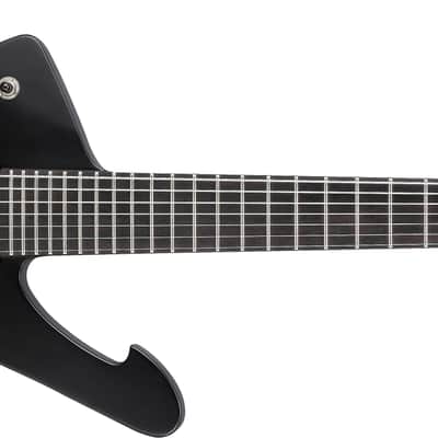 Ibanez ICTB721 BKF Iron Label Iceman - Black Flat - b-stock image 1
