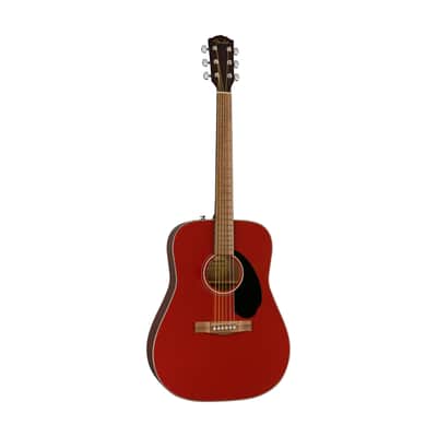 Fender FSR CD-60 V3 Dreadnought Acoustic Guitar, Cherry image 3