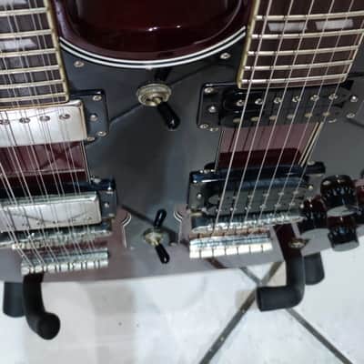 Epiphone SG Doubleneck LTD Flamed Top / G-1275 image 13