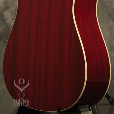 2006 Epiphone Hummingbird-12 string flattop acoustic Cherry Sunburst NEAR MINT!!! image 22