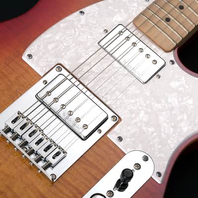 Michael Kelly MK53HCSMRO 53DB Flame Maple Top Alder Body Maple Neck 6-String Electric Guitar image 6