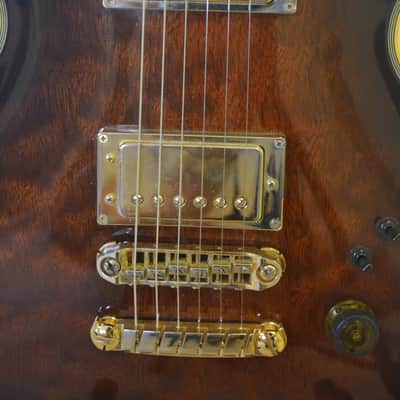 1985 Ibanez AR305AV Artist Super Edition (Antique Violin) image 8