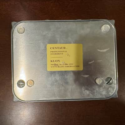 Klon Centaur Professional Overdrive (Non-Horsie) 1994 - 2008 - Silver image 2