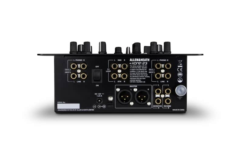 Allen & Heath XONE:23C 2+2 Channel DJ Mixer w/ Soundcard image 3