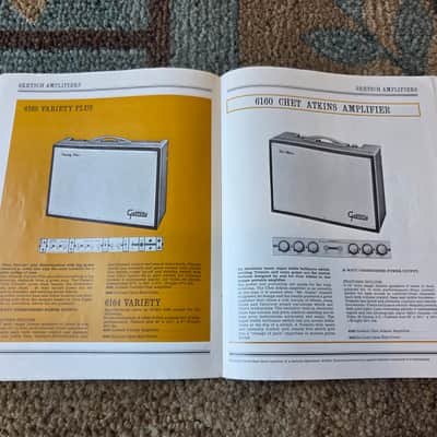Vintage 1965 Gretsch Guitars & Amplifiers Catalog #32! Chet Atkins, White Falcon! Rare, Original Case Candy! image 9