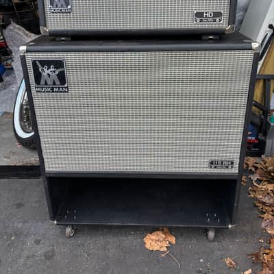 Music Man HD-150 Reverb 2-Channel 150-Watt Guitar Amp Head and Matching Cabinet image 1