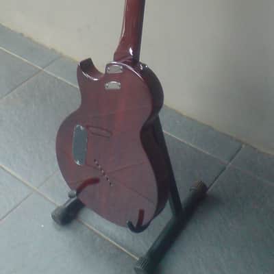 Samick LN10 JTR Designed "Linda" Single Cutaway LP Jr. Electric Guitar / Brown Sunburst  Finish image 6