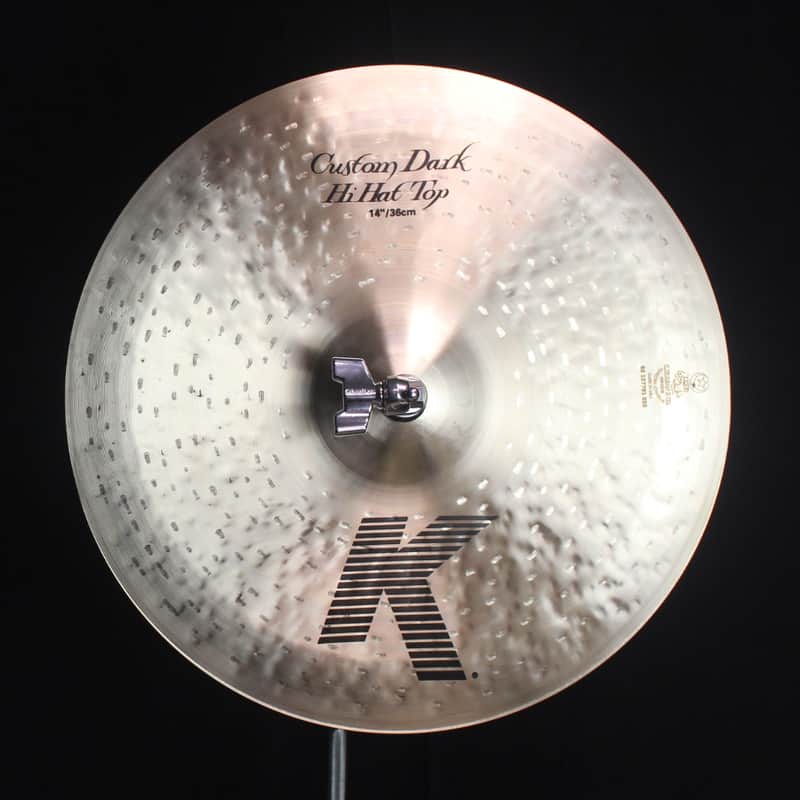 Zildjian 14" K Custom Dark Hi Hats - 946g/1272g (video demo) image 1
