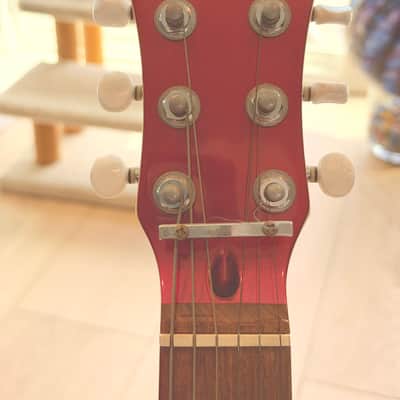 Pignose Travel Guitar 2000-2001 - Red image 2