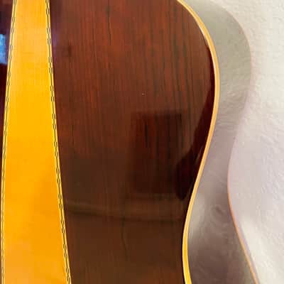 Hohner HG-06 Dreadnought Acoustic Guitar Made By Morris MIJ 1970’s - Gloss Natural image 19