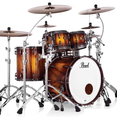 Pearl Exotic Masters Maple Gum Limited Edition | ONLY 20 | Drums 22x16_16x16_12x8_10x7 Shells Pack | Authorized Dealer image 1