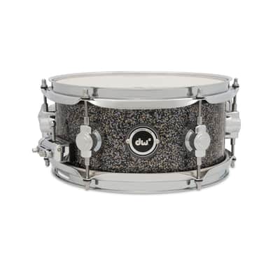 DW DWe Electronic/Acoustic Snare Drum 10x5 Black Galaxy image 1