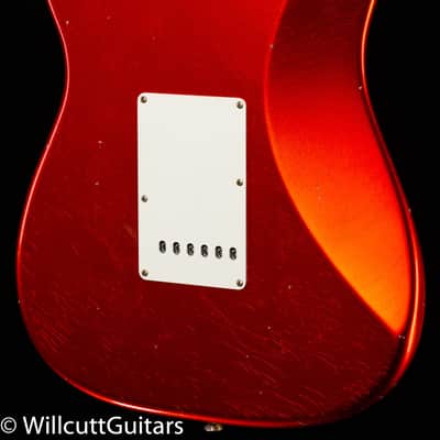 Fender Custom Shop 1956 Stratocaster Journeyman Relic Super Faded Aged Candy Apple Red (029) image 2