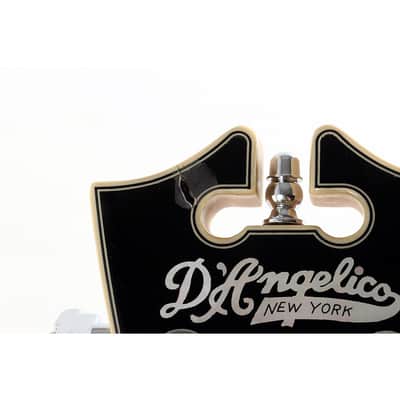 D'Angelico Premier Series Bedford SH Limited-Edition Electric Guitar with Tremolo Regular Black Flake image 4