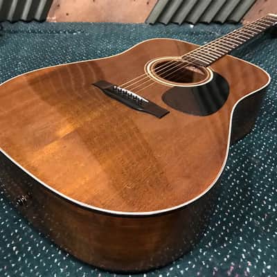 Vintage 1980s Sigma DM-3M Acoustic Dreadnought with Hardshell Case image 13