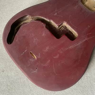 Left Handed 4 String Precision Bass Style Body image 4