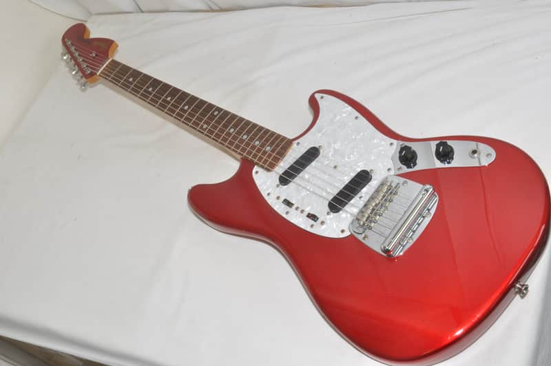 Fender Japan Mustang Electric Guitar Ref No 7166 image 1
