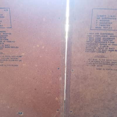 Vintage Speakers Made In Yugoslavia Vintage Speakers Made In Yugoslavia image 4