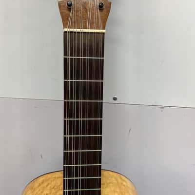 Vintage R Wilkinson Custom Made 12-String Classical Baroque Guitar with Case Made for Rod Stucky image 6