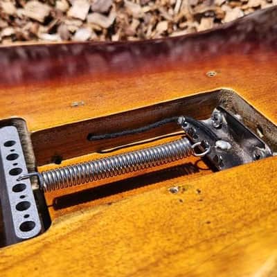 Warmoth Sunburst Stratocaster Guitar Body * Relic * with 2 Point Tremolo Bridge Included image 12
