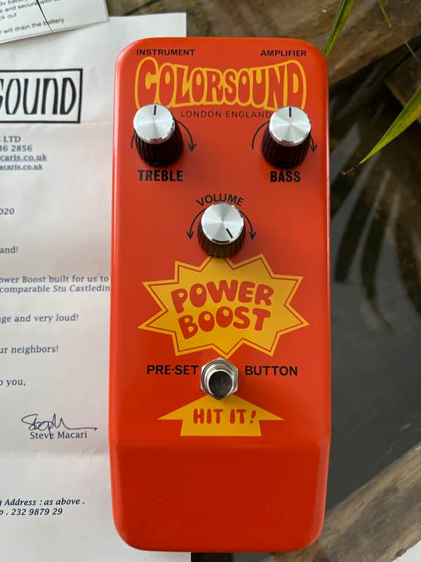 Colorsound 18 volt Power Boost image 1