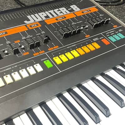 Roland Jupiter-8 61-Key Synthesizer 1981 - 1985 - Black image 4