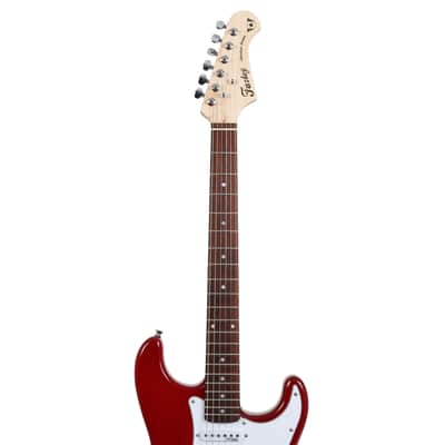 Fazley Startist Plus ST118 Transparent Red with gig bag image 5