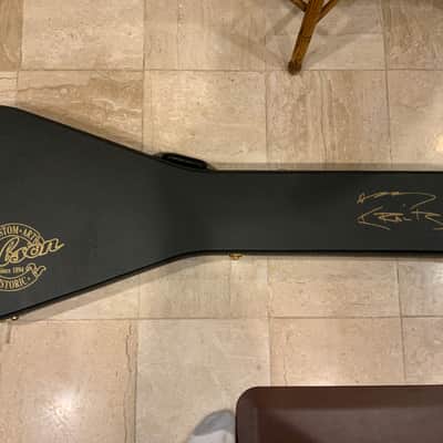 Gibson Custom Shop Lenny Kravitz Signature '67 Flying V 2002 - Ebony/Gold image 4