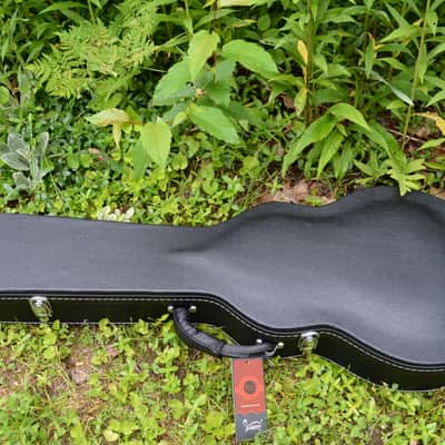 2000's DeArmond M65-C Guitar in a Cherry Sunburst finish, w/New Black Dunlop Straploks & New Black Garry Hardshell Case ~ Mint ! image 9