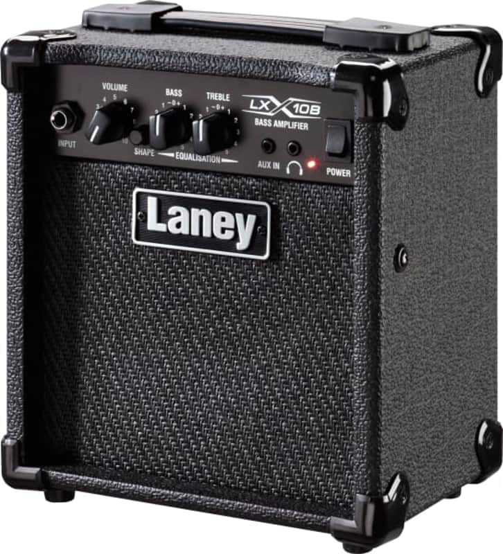 Laney LX10B 10W Bass Combo Amplifier With 5" Speaker 2-Band EQ Aux In and Headphone Output for Practice image 1