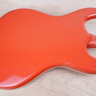 Mosrite The Ventures Model Mark I 1964 Reissue 2000s Red w/ Hard Case image 16