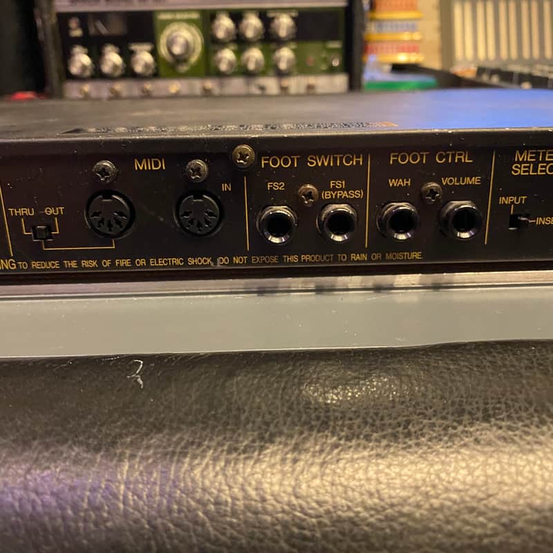 Yamaha FX770 90s guitar multi effects processor made in Japan amp