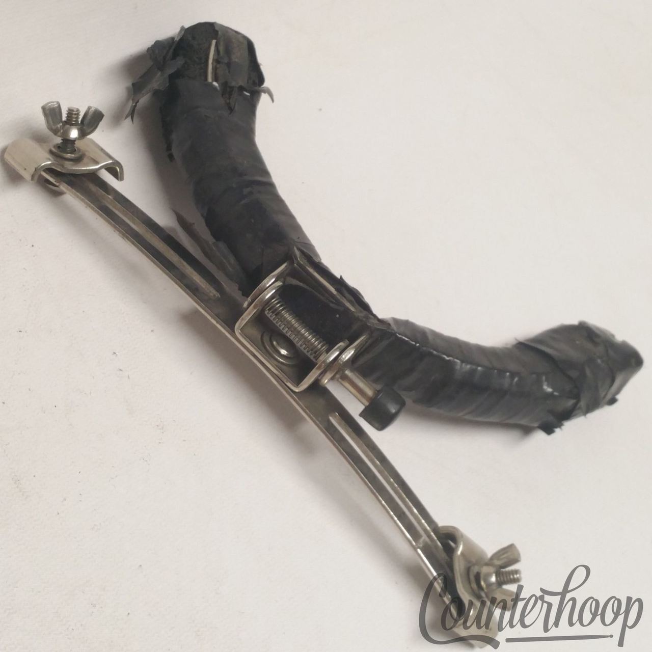 Ludwig Marching Snare Drum T-Rod Harness Mount Nickel Vintage 50s Parade USA* — main photograph