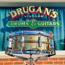 Zoro's 1960 Ludwig Super-Ludwig 5x14 Rare No. 401 Lacquered Brass Pre-Serial Supraphonic Snare Drum