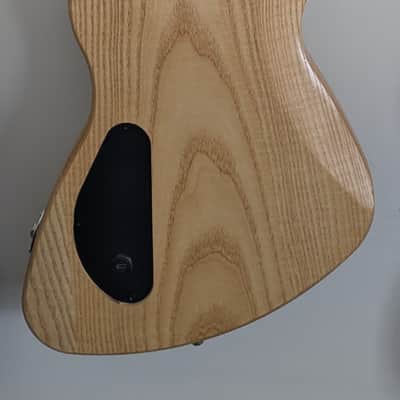 Wide Load Meteor Bass - Dirty Blonde Semi-Gloss Ash Body - Maple/Rosewood Neck - GFS RedActive Electronics image 5