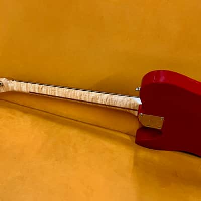 Fender Telecaster Custom Shop Dakota Red Custom Deluxe 5A Flame 2011 - Dakota Red image 7