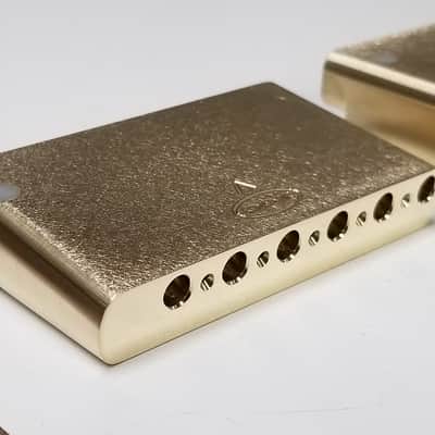 KGC MEGA-MASS Brass Tremolo Block - MIM Stratocaster - 2-1/16" Spacing-  Usually Custom Order! image 8