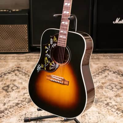 Gibson Hummingbird Standard Left-Handed Acoustic/Electric Guitar - Vintage Sunburst with Hardshell Case image 15