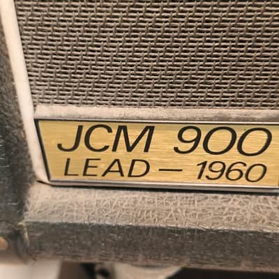 Marshall JCM 900 Model 2100 100-Watt Hi Gain Master Volume MkIII 4x12 Half Stack 1990s - Black image 20