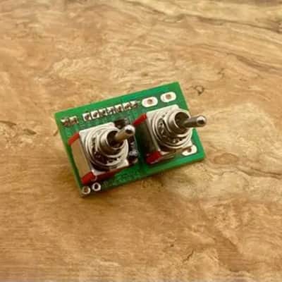 Toggle Mini Flat Lever switch 2 Way & 3 Way | Guitar Coil Tap Switch 3PDT | Black Finish image 10