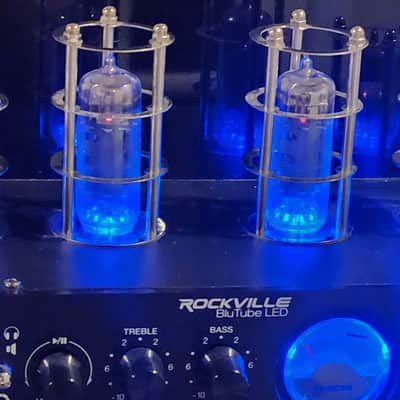 Rockville Rockville BluTube 70W Tube Amplifier Stereo Receiver 2018 - Piano black image 4