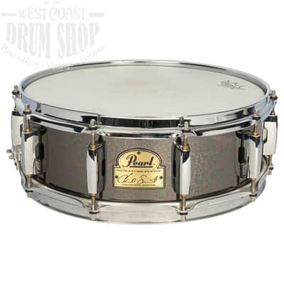 Used Pearl Chad Smith 5x14 Steel Snare Drum image 1