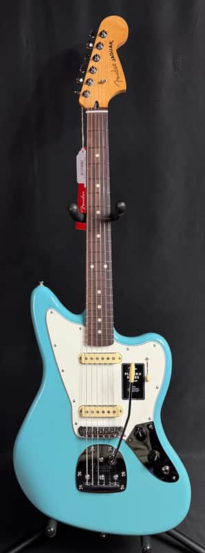 Fender Player II Jaguar Electric Guitar Aquatone Blue Finish