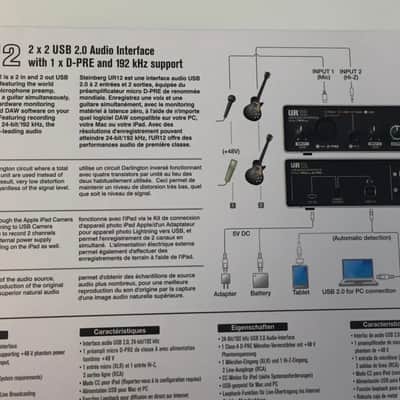 Steinberg UR12 USB 2.0 Audio Interface image 2