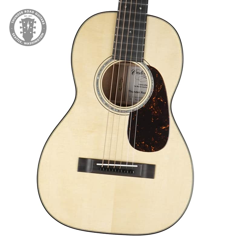 New Martin Custom Shop Style 5 Terz Englemann Spruce + Flamed Mahogany Thunder Road Spec image 1